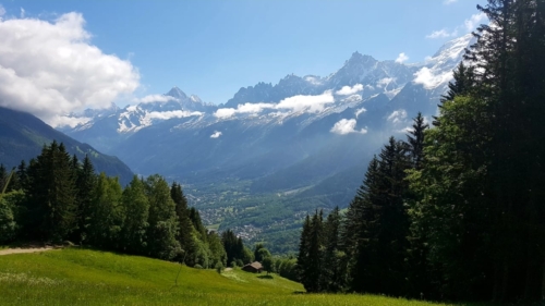 Les Houches to Les Contamines