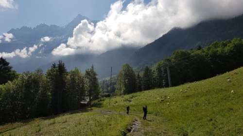 Les Houches to Les Contamines