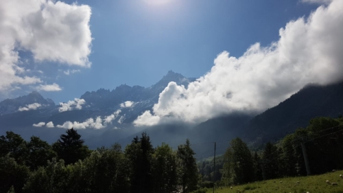 Les Houches to Les Contamines