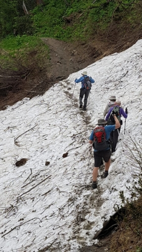 Refuge des Mottets to Courmayeur