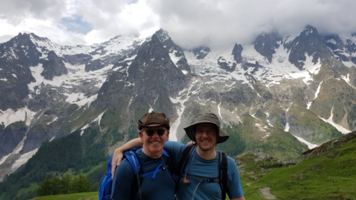 Refuge des Mottets to Courmayeur