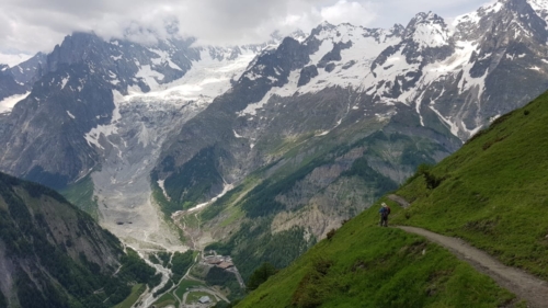 Refuge des Mottets to Courmayeur