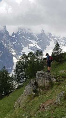 Refuge des Mottets to Courmayeur