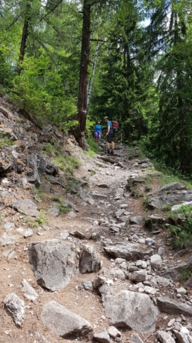 Refuge des Mottets to Courmayeur